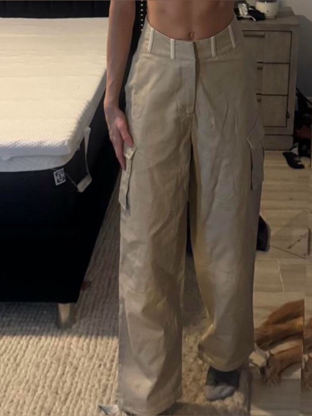 Pants NWT cargo / corset